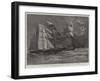 The Collision Between the Emigrant-Ship Kapunda and the Ada Melmore Off the Coast of Brazil-Joseph Nash-Framed Giclee Print