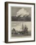 The Collision Between the German Ironclads in the Channel-null-Framed Giclee Print