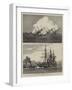 The Collision Between the German Ironclads in the Channel-null-Framed Giclee Print