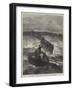 The Collision in the Channel, Landing of the Survivors from the Avalanche and Forest-William Heysham Overend-Framed Giclee Print