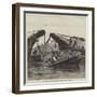 The Collision in the Solent, Removing the Wreck of the Yacht Mistletoe-William Heysham Overend-Framed Giclee Print