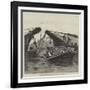 The Collision in the Solent, Removing the Wreck of the Yacht Mistletoe-William Heysham Overend-Framed Giclee Print