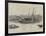 The Collision in the Solent, the Alberta Meeting the Mistletoe-William Edward Atkins-Framed Giclee Print