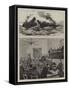 The Collision in the Solent-William Edward Atkins-Framed Stretched Canvas