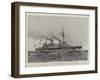 The Collision Off Cape St Vincent, the French Battle-Ship Brennus, Which Sunk a Destroyer-Henry Charles Seppings Wright-Framed Giclee Print