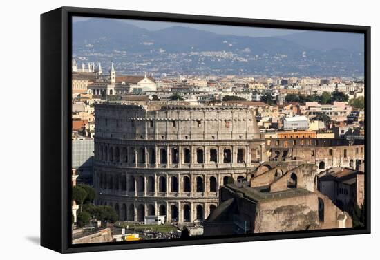 The Colloseum, Ancient Rome, Rome, Lazio, Italy-James Emmerson-Framed Stretched Canvas