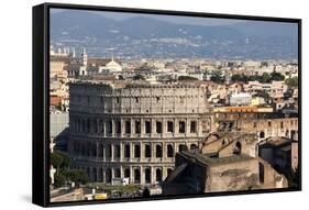 The Colloseum, Ancient Rome, Rome, Lazio, Italy-James Emmerson-Framed Stretched Canvas