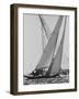 The Colombia and Nefertiti During Trial Race For the America's Cup-George Silk-Framed Photographic Print