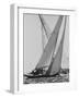 The Colombia and Nefertiti During Trial Race For the America's Cup-George Silk-Framed Photographic Print