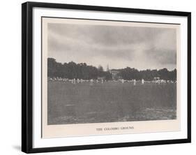 The Colombo Cricket Ground, Ceylon, 1912-null-Framed Giclee Print