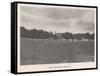 The Colombo Cricket Ground, Ceylon, 1912-null-Framed Stretched Canvas