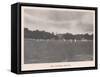 The Colombo Cricket Ground, Ceylon, 1912-null-Framed Stretched Canvas