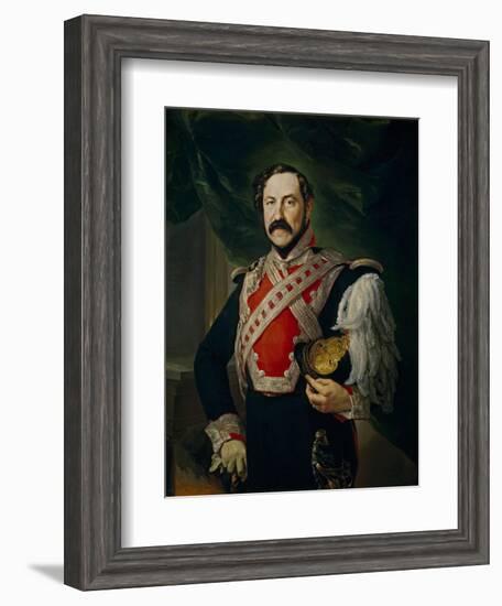 The Colonel Juan De Zengotita Bengoa, 1842-Vicente López Portaña-Framed Giclee Print