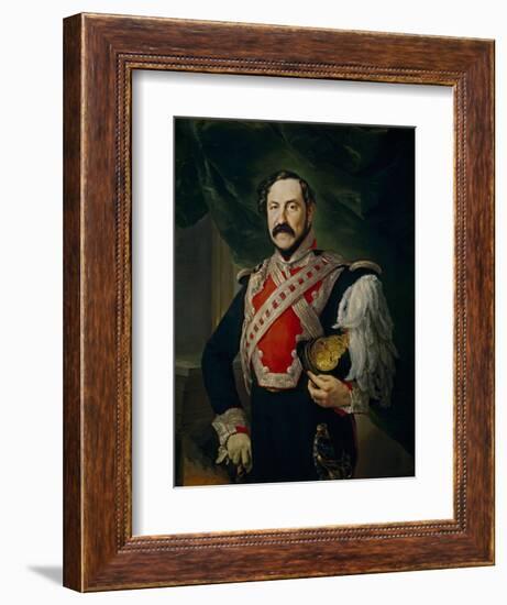 The Colonel Juan De Zengotita Bengoa, 1842-Vicente López Portaña-Framed Giclee Print