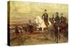 The Colonel of France, Duke of Aumale and His Army During Colonial Wars, Algeria-null-Stretched Canvas