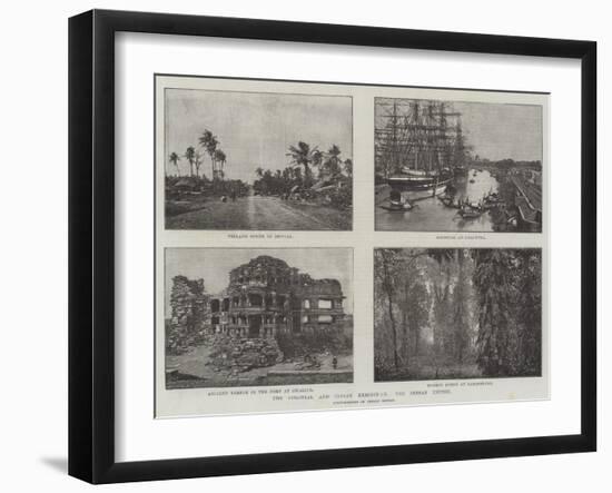 The Colonial and Indian Exhibition, the Indian Empire-null-Framed Giclee Print