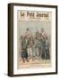 The Colonial Army, from Le Petit Journal, 7th March 1891-Fortune Louis Meaulle-Framed Giclee Print