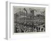 The Colonial Cavalry Escort Passing Down Parliament Street-Frank Dadd-Framed Giclee Print