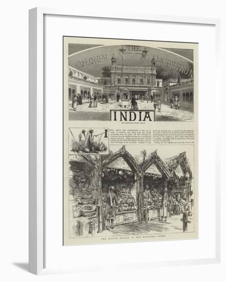 The Colonial Exhibition, India-null-Framed Giclee Print