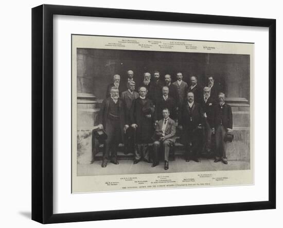 The Colonial Office and its Jubilee Guests-null-Framed Giclee Print