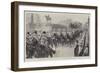 The Colonial Procession Passing Through Trafalgar Square-William Heysham Overend-Framed Giclee Print