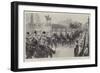 The Colonial Procession Passing Through Trafalgar Square-William Heysham Overend-Framed Giclee Print