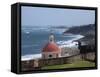 The Colonial Town, San Juan, Puerto Rico, West Indies, Caribbean, USA, Central America-Angelo Cavalli-Framed Stretched Canvas