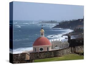 The Colonial Town, San Juan, Puerto Rico, West Indies, Caribbean, USA, Central America-Angelo Cavalli-Stretched Canvas