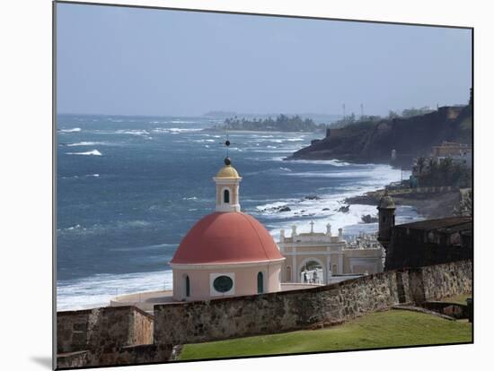 The Colonial Town, San Juan, Puerto Rico, West Indies, Caribbean, USA, Central America-Angelo Cavalli-Mounted Photographic Print