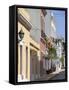 The Colonial Town, San Juan, Puerto Rico, West Indies, Caribbean, USA, Central America-Angelo Cavalli-Framed Stretched Canvas