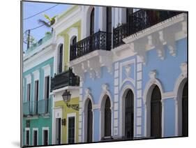 The Colonial Town, San Juan, Puerto Rico, West Indies, Caribbean, USA, Central America-Angelo Cavalli-Mounted Photographic Print