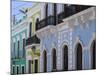 The Colonial Town, San Juan, Puerto Rico, West Indies, Caribbean, USA, Central America-Angelo Cavalli-Mounted Photographic Print