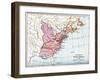 The Colonies of North America at the Declaration of Independence, 1776-null-Framed Giclee Print