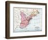 The Colonies of North America at the Declaration of Independence, 1776-null-Framed Giclee Print