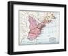 The Colonies of North America at the Declaration of Independence, 1776-null-Framed Giclee Print