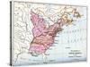 The Colonies of North America at the Declaration of Independence, 1776-null-Stretched Canvas