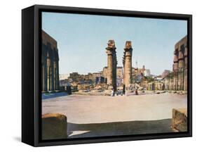 The Colonnade of Amenhotep III, Temple of Luxor, Egypt, 20th Century-null-Framed Stretched Canvas