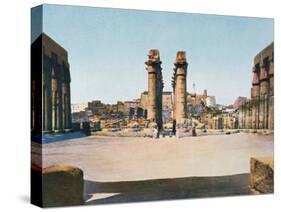 The Colonnade of Amenhotep III, Temple of Luxor, Egypt, 20th Century-null-Stretched Canvas