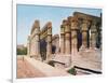 The Colonnade of Amenhotep III, Temple of Luxor, Egypt, 20th Century-null-Framed Giclee Print