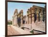 The Colonnade of Amenhotep III, Temple of Luxor, Egypt, 20th Century-null-Framed Giclee Print