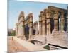 The Colonnade of Amenhotep III, Temple of Luxor, Egypt, 20th Century-null-Mounted Giclee Print