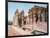 The Colonnade of Amenhotep III, Temple of Luxor, Egypt, 20th Century-null-Framed Giclee Print