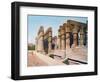 The Colonnade of Amenhotep III, Temple of Luxor, Egypt, 20th Century-null-Framed Giclee Print