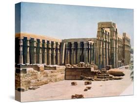 The Colonnade of Amenhotep III, Temple of Luxor, Egypt, 20th Century-null-Stretched Canvas
