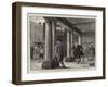 The Colonnade under the Town Hall-Charles Green-Framed Giclee Print