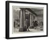 The Colonnade under the Town Hall-Charles Green-Framed Giclee Print