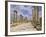 The Colonnaded Street, Cardo Maximus, in the Roman Ruins, Jerash, Jordan-Michael Short-Framed Photographic Print