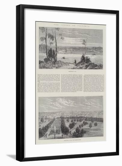 The Colony of Victoria-null-Framed Giclee Print