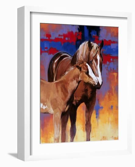 The Color of Love-Julie Chapman-Framed Art Print