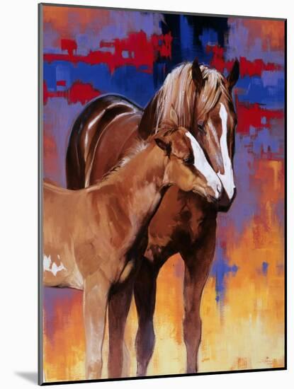 The Color of Love-Julie Chapman-Mounted Art Print